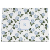 Blauwe hortensia's bloeien groot cadeauzakje (Voorkant)