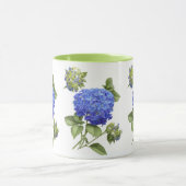 Blauwe Hortensia's Mok (Midden)