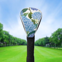 Blauwe Hortensia's | Mooie Bloeiende Struik Golfheadcover