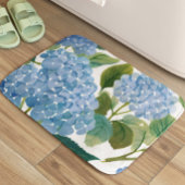 Blauwe Hortensia's | Mooie Bloementuin Badmat