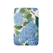 Blauwe Hortensia's | Mooie Bloementuin Badmat (Voorkant Verticaal)