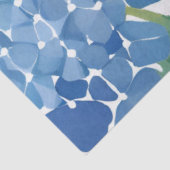 Blauwe Hortensia's | Mooie Bloementuin Tissuepapier (Detail)