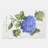 Blauwe Hortensia's Theedoek (Horizontaal)