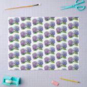 Blauwe Hortensia's Tissuepapier (Craft)