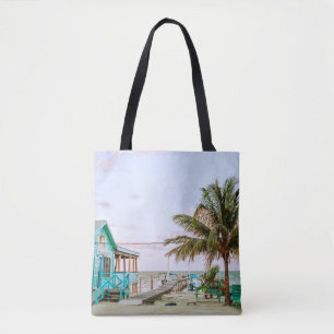 BLAUWE HOUDEN HUIS NORMAAL WATER TOTE BAG
