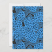 Blauwe hydrangea (Voorkant)