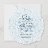 Blauwe Hydrangea 100ste Verrassingsverjaardagsfees Kaart (Voorkant)