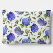 Blauwe Hydrangea Bloemen Botanische Kunst Etui (Voorkant)