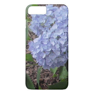 Blauwe Hydrangea Bloemen Telefoon Case
