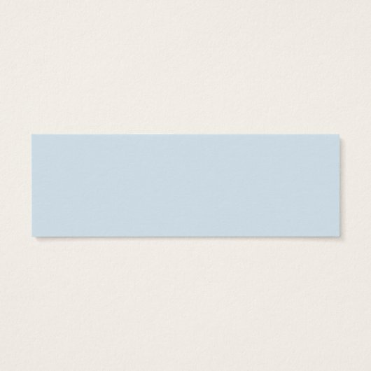 Blauwe Hydrangea Bloemstuk Bruidsregister Insteekk Mini Visitekaartjes (Achterkant)