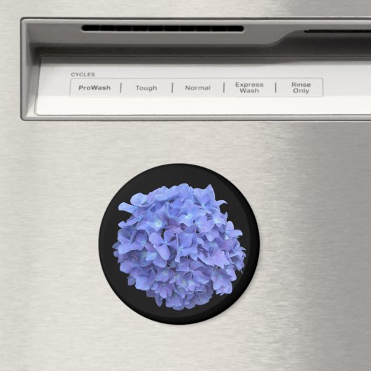 Blauwe Hydrangea Bloom Magnet (Insitu (Vaatwasser))