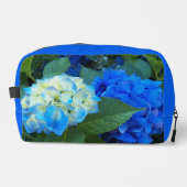 Blauwe hydrangea Blooms Floral Toilettasje (Voorkant)
