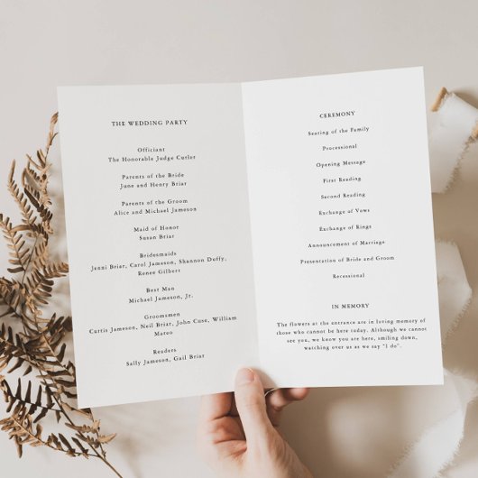 Blauwe Hydrangea Blooms Wedding Gevouwen Papier Pr Flyer