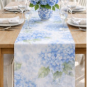Blauwe Hydrangea Hamptons Tafelloper