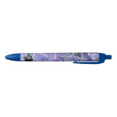 Blauwe hydrangea met witte rand Vertrim Pen (Bodem)