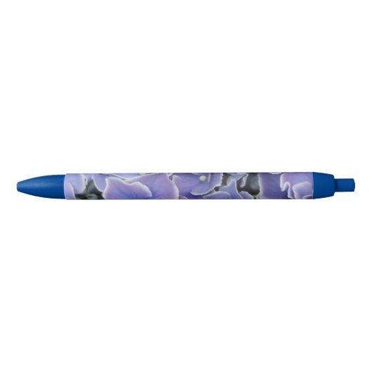 Blauwe hydrangea met witte rand Vertrim Pen (Voorkant)