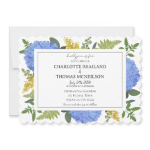 Blauwe Hydrangea Moderne Artistieke Bloemen Bruilo