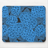 Blauwe hydrangea muismat (Voorkant)