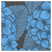 Blauwe hydrangea stof (Close Up)