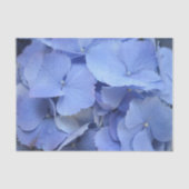 blauwe hydrangea tissuepapier (Voorkant)