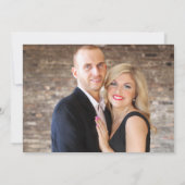 Blauwe Hydrangeas Foto Save The Date (Achterkant)