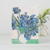 Blauwe Iangen door Vincent Van Gogh Fine Art (Staand voorkant)