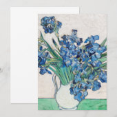 Blauwe Iangen door Vincent Van Gogh Fine Art (Voorkant / Achterkant)