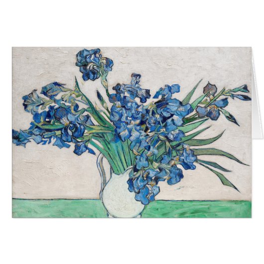 Blauwe Iangen door Vincent Van Gogh Fine Art (Voorkant Horizontaal)