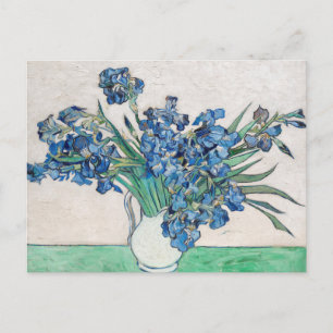 Blauwe Iangen door Vincent Van Gogh Fine Art Briefkaart