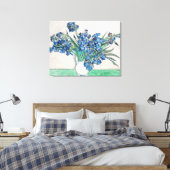 Blauwe Iangen door Vincent Van Gogh Fine Art Canvas Afdruk (Insitu (Slaapkamer))