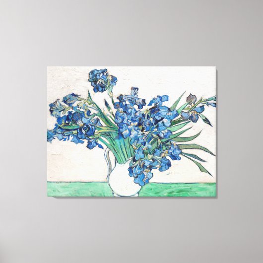 Blauwe Iangen door Vincent Van Gogh Fine Art Canvas Afdruk (Voorkant)