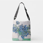 Blauwe Iangen door Vincent Van Gogh Fine Art Crossbody Tas (Voorkant)