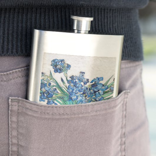 Blauwe Iangen door Vincent Van Gogh Fine Art Flacon (Voorbeeld)