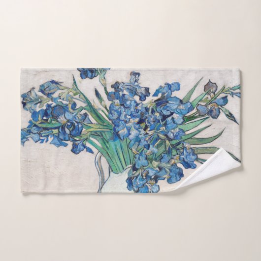 Blauwe Iangen door Vincent Van Gogh Fine Art Handdoek (Handdoek)