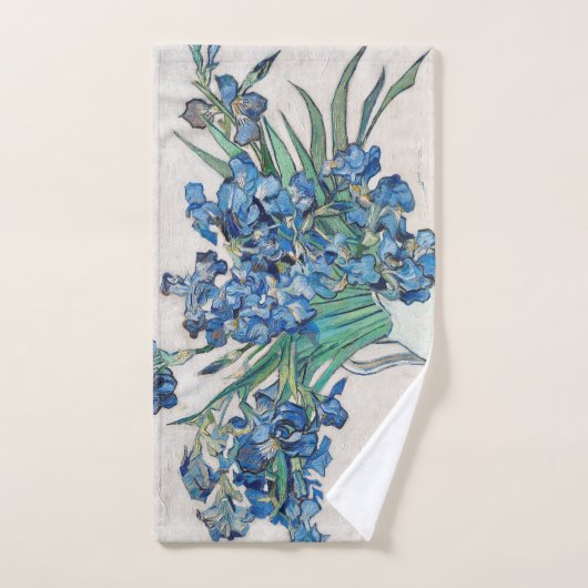 Blauwe Iangen door Vincent Van Gogh Fine Art Handdoek (Handdoek)
