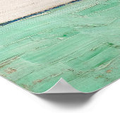 Blauwe Iangen door Vincent Van Gogh Fine Art Poster (Hoek)