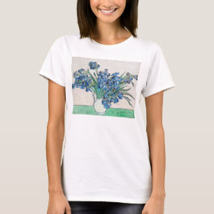 Blauwe Iangen door Vincent Van Gogh Fine Art T-shirt