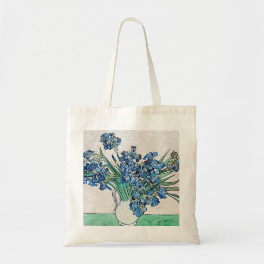 Blauwe Iangen door Vincent Van Gogh Fine Art Tote Bag (Voorkant)