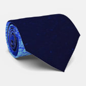 BLAUWE ICE-STROPDAS STROPDAS (Opgerold)