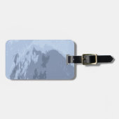 Blauwe ijs bagagelabel (Voorkant horizontaal)