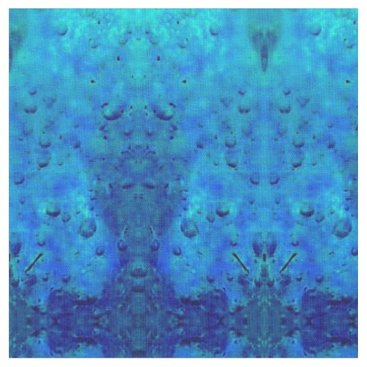 Blauwe Ijs Bubbles Stof (Close Up)