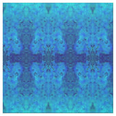 Blauwe Ijs Bubbles Stof (Swatch)