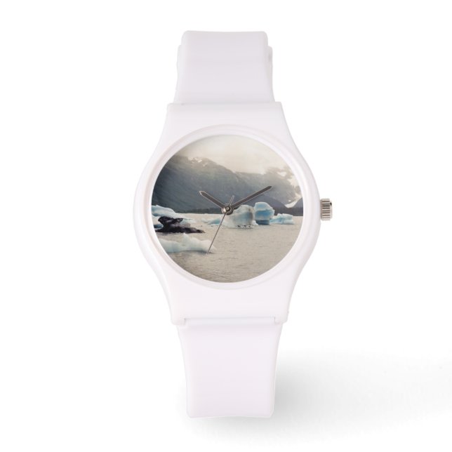 Blauwe ijs horloge (Voorkant)