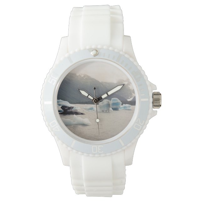 Blauwe ijs horloge (Voorkant)