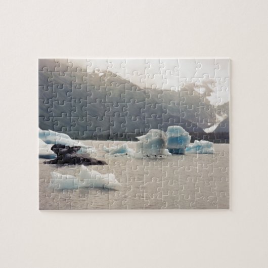 Blauwe ijs legpuzzel (Horizontaal)