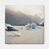 Blauwe ijs magneet (Voorkant)