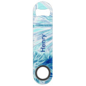 Blauwe ijs speed flessenopener (Voorkant)