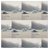 Blauwe ijs stof (Swatch)