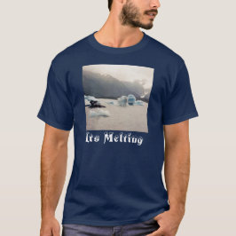 Blauwe ijs t-shirt