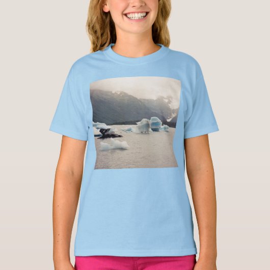 Blauwe ijs t-shirt (Voorkant)